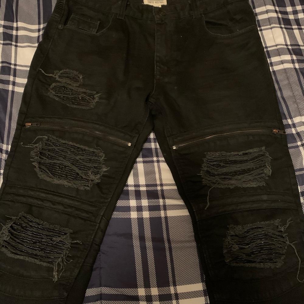 Moto jeans size 36 - Picture 2 of 4